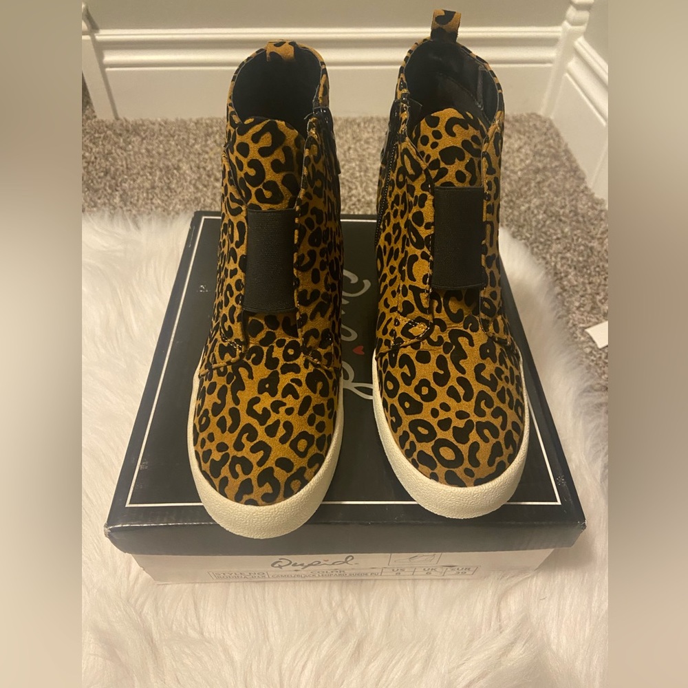 Brand New Qupid Rodina Wedge Sneaker